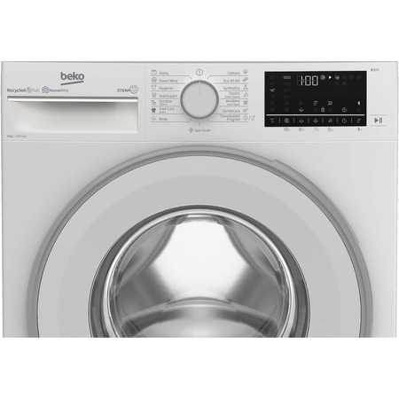 Masina de spalat rufe Beko B3WFU782CWB, 8 kg, 1200 RPM, Clasa C, Motor ProSmart Inverter, SteamCure, AddXtra, Alb