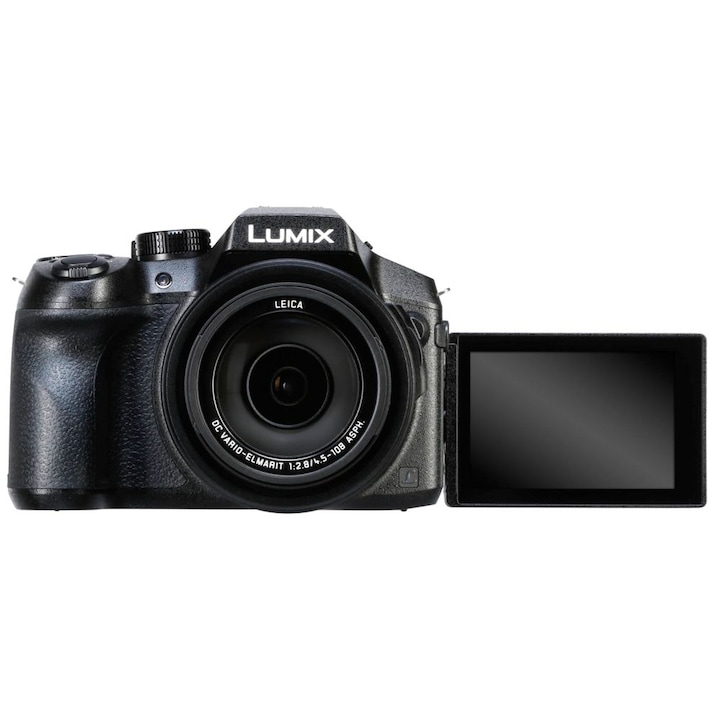 Panasonic Lumix DMC-FZ300 1/2.3" Bridge fényképezőgép 12,1 MP MOS 4000 x 3000 pixelek Fekete