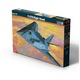 MisterCraft Lockheed Martin F-117A Night Hawk UASF Stealth Jet 1:72 MCR E05 repülőgépmodell