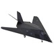 MisterCraft Lockheed Martin F-117A Night Hawk UASF Stealth Jet 1:72 MCR E05 repülőgépmodell