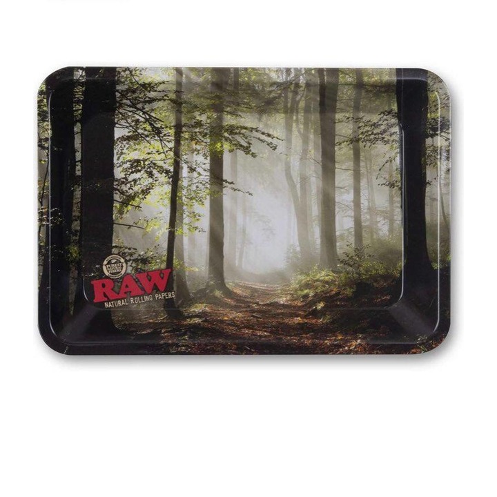 Tava de rulat RAW Smokey Forest Mini , 18x14cm