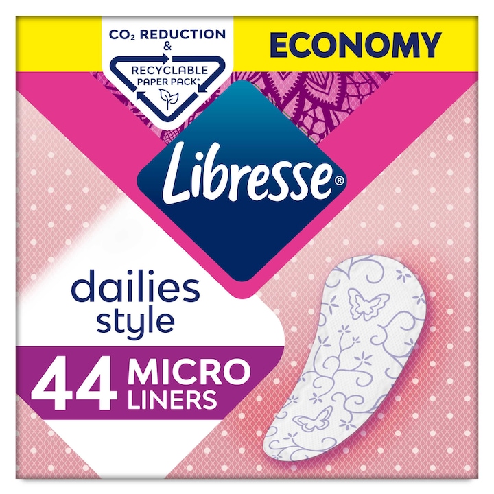 Libresse Dailies Style Micro tisztasági betét, 44 db