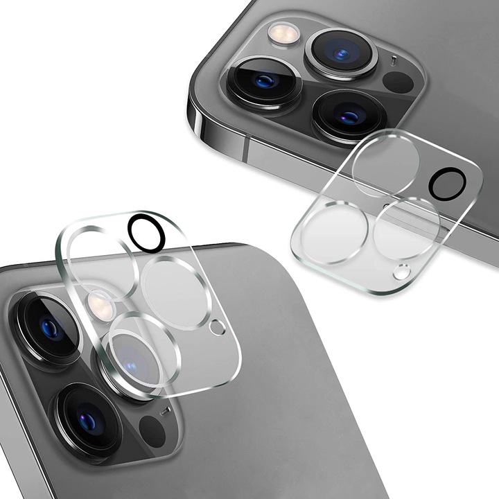 Стъклен Протектор за Камерите за Apple iPhone 12 Pro, Прозрачен