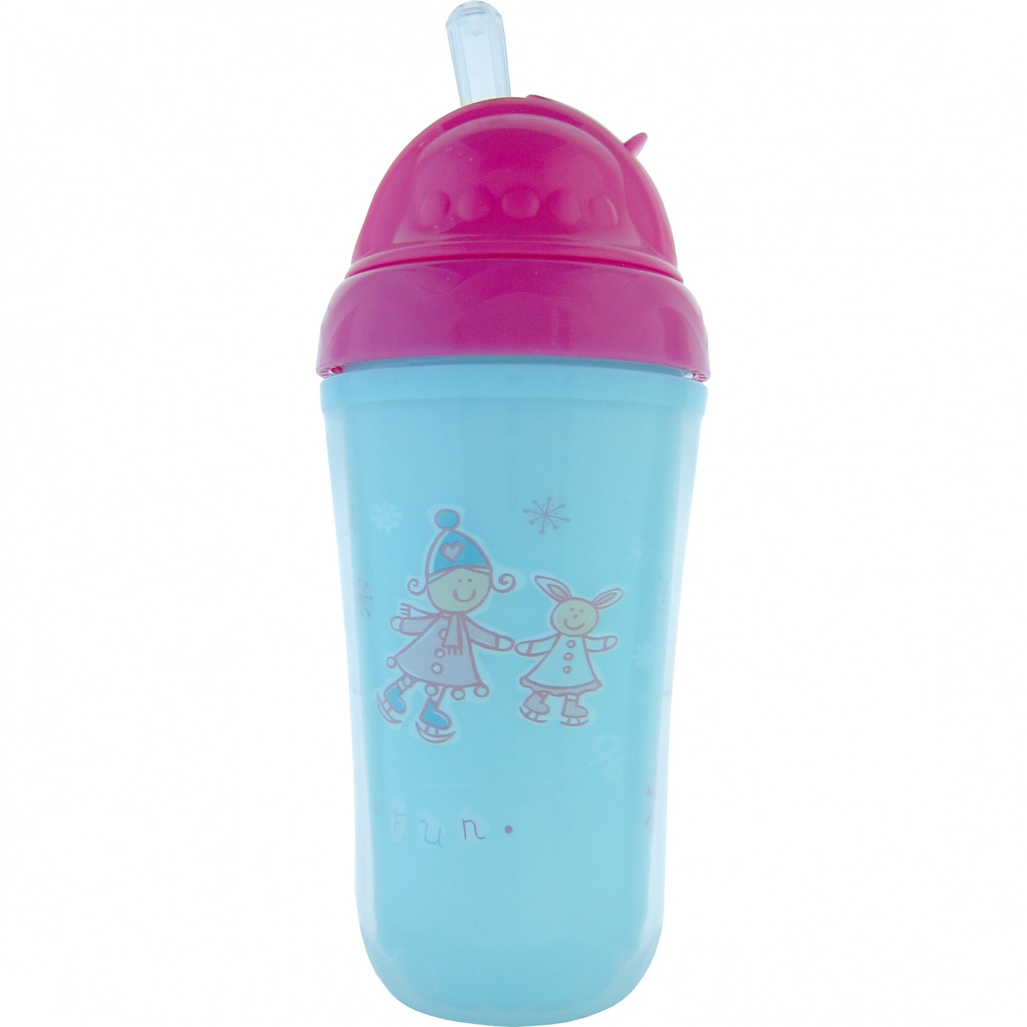 Cana termos cu pai Primii Pasi R0619, Bleu/Roz