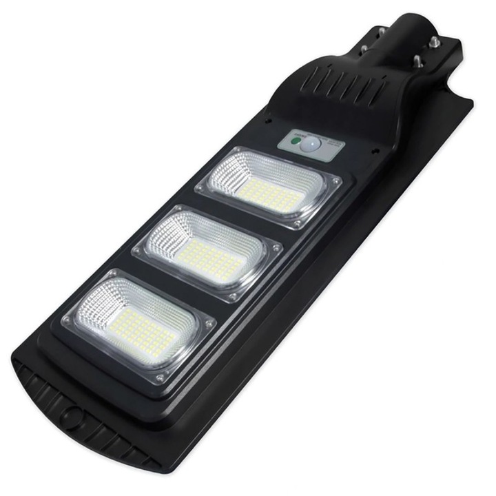 Lampa solara stradala LED, LVT, 150 W, IP65, temperatura culoare 6000 K, telecomanda inclusa