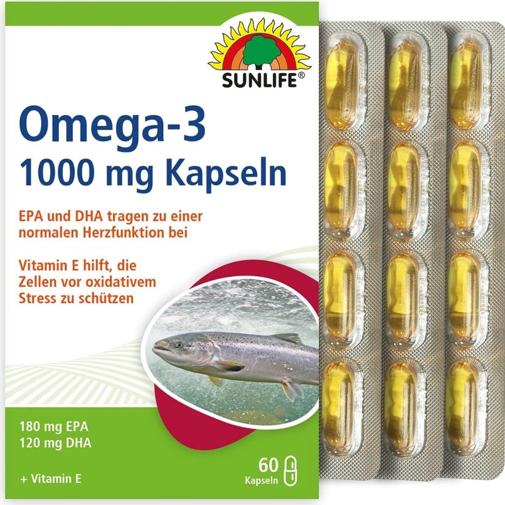 Omega-3, Sunlife, 60 Capsule - EMAG.ro