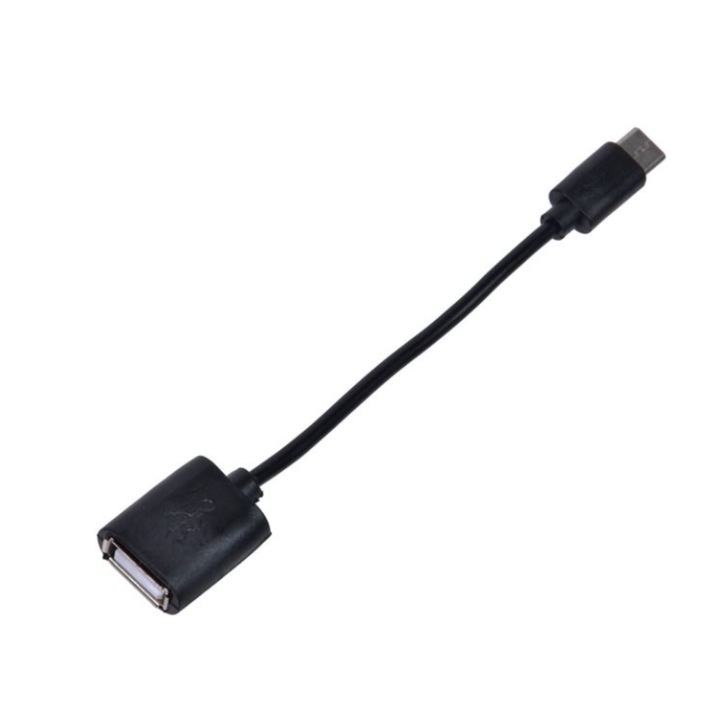 BIBILEL JMB-BBL4077 OTG Adatátviteli kábel, USB 2.0 - USB-C, Stick, fekete