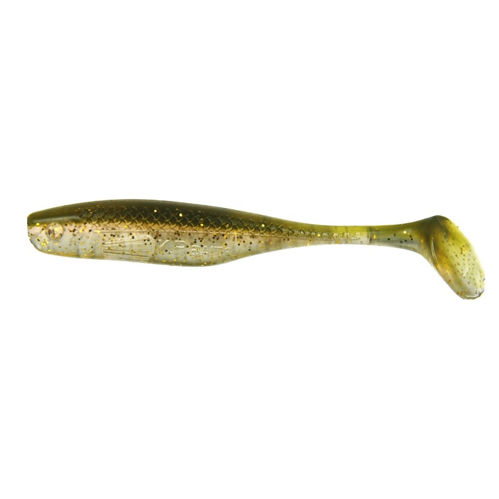 Set 5 buc Shad KP Lazy Shad 7.5cm, 035, Olive Beer