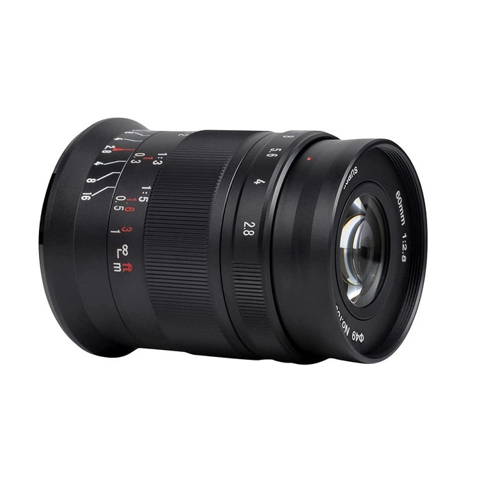 Obiectiv Manual 7Artisans Macro 60mm f/2.8 Mark II pentru Nikon Z-Mount