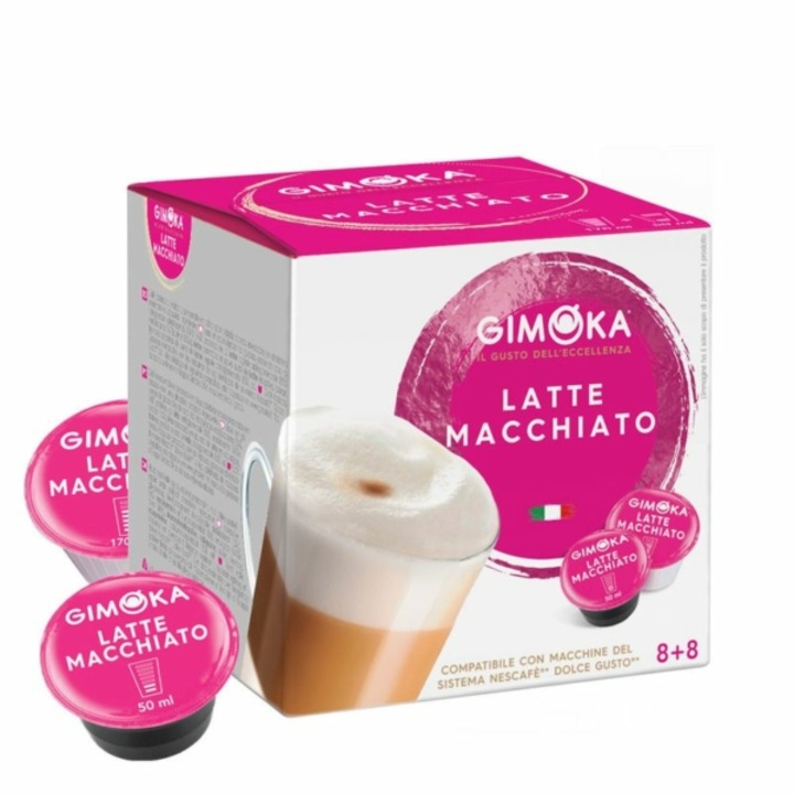 Gimoka Puro Aroma Latte Machiato Dolce Gusto ® kompatibilis kávékapszula