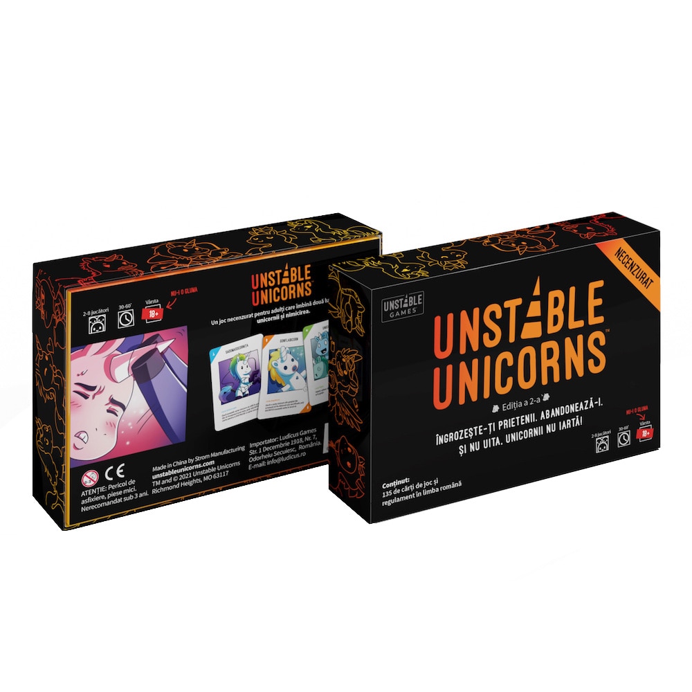 Joc Unstable Unicorns NSFW, limba romana - eMAG.ro