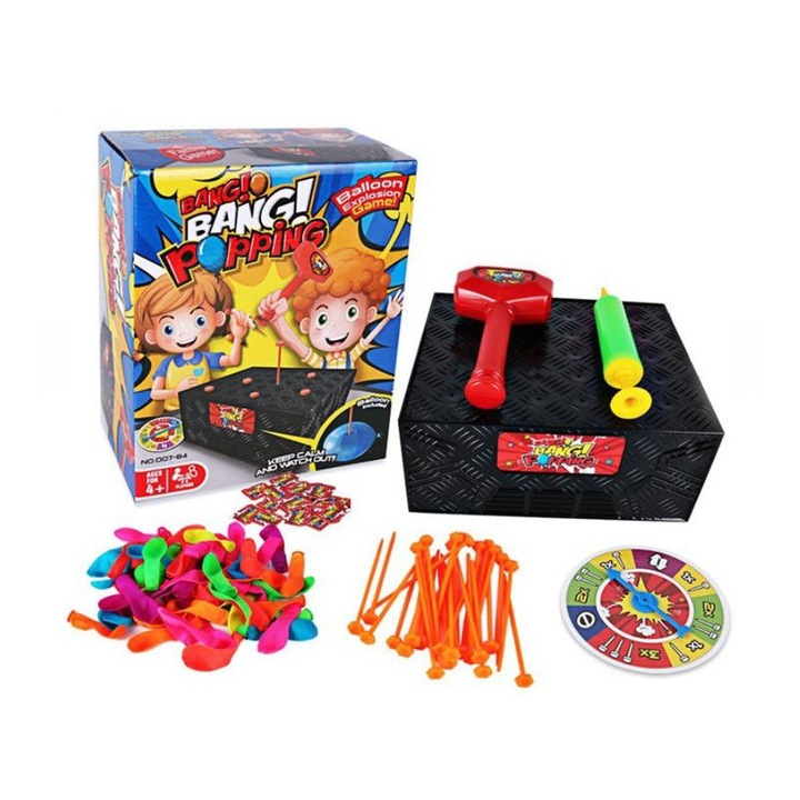 OEM Kalandjáték Explosive Balloon, Don't Pop the Balloon, 2-4 játékos, +4 év, Multicolor