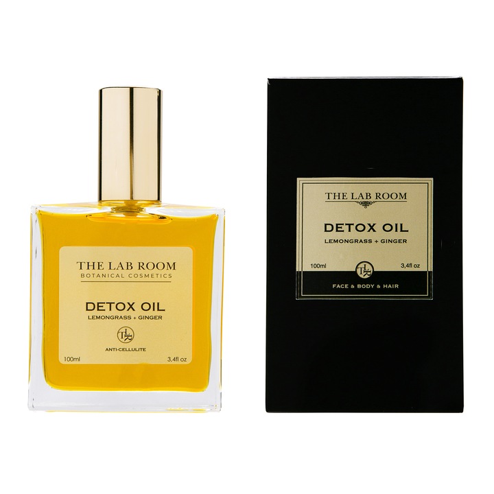Ulei de corp The Lab Room Detox, anticelulitic, 100ml