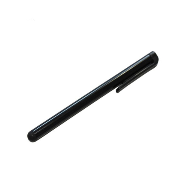 Creion Stylus pentru tablete si telefoane cu ecrane capacitive, negru