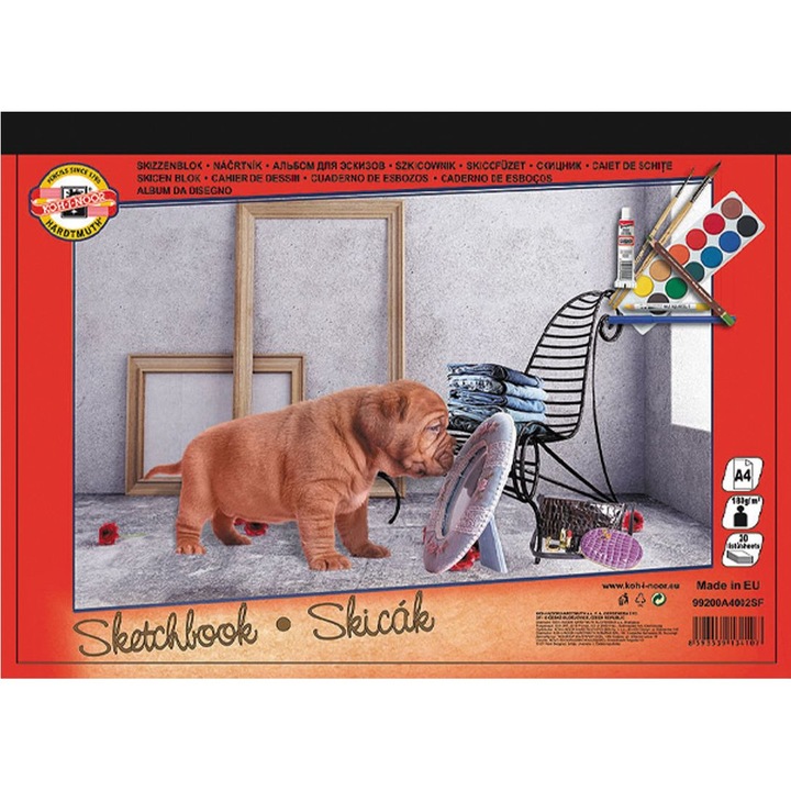 Caiet de schite pentru desen, Koh-I-Noor, 20 de coli