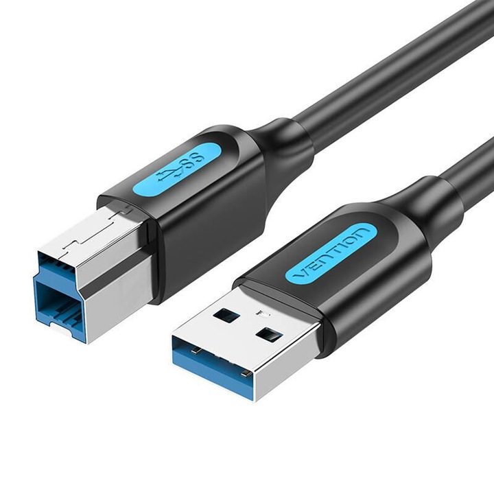 Кабел vention usb 3.0 a мъжки към b мъжки 3 метра