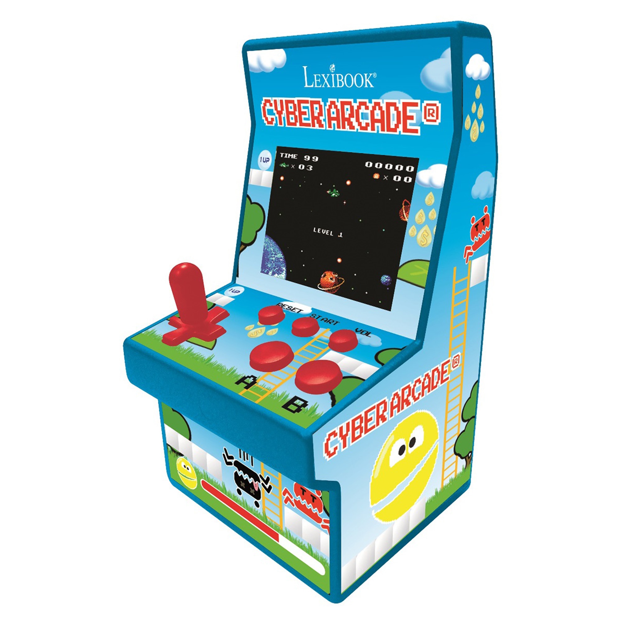 Consola portabila Lexibook, Cyber Arcade, 200 de jocuri