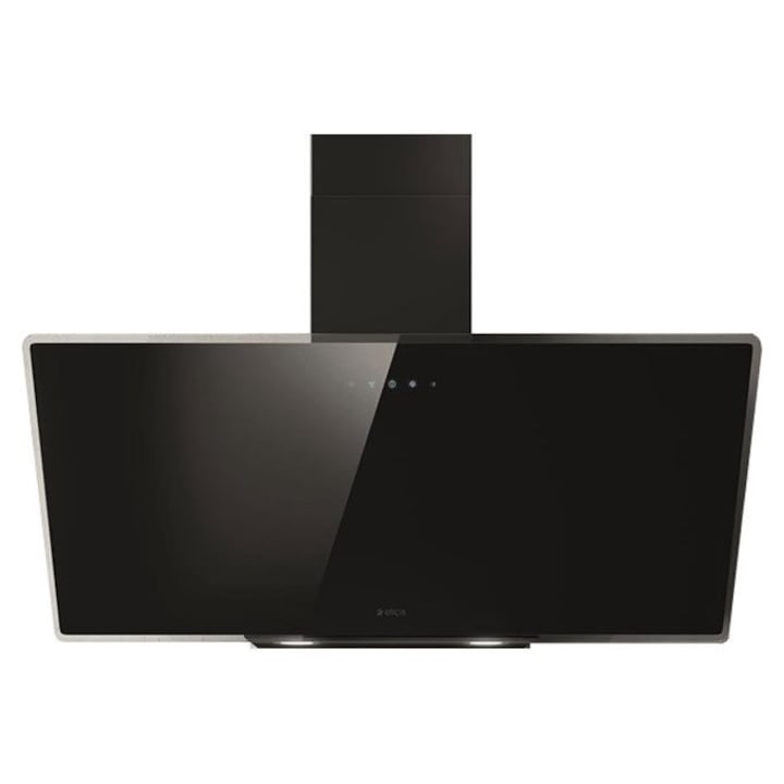 Аспиратор ELICA Shire BL/A/90, 90 см, 713 м3/ч, черно стъкло