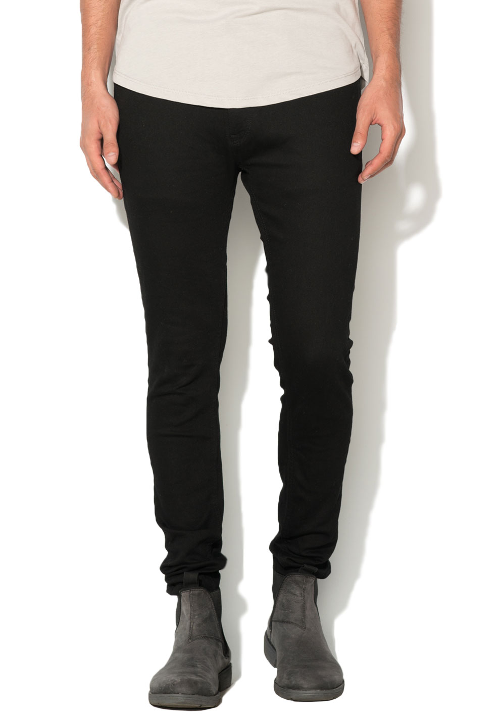 Jack&Jones, Blugi skinny Liam, Negru