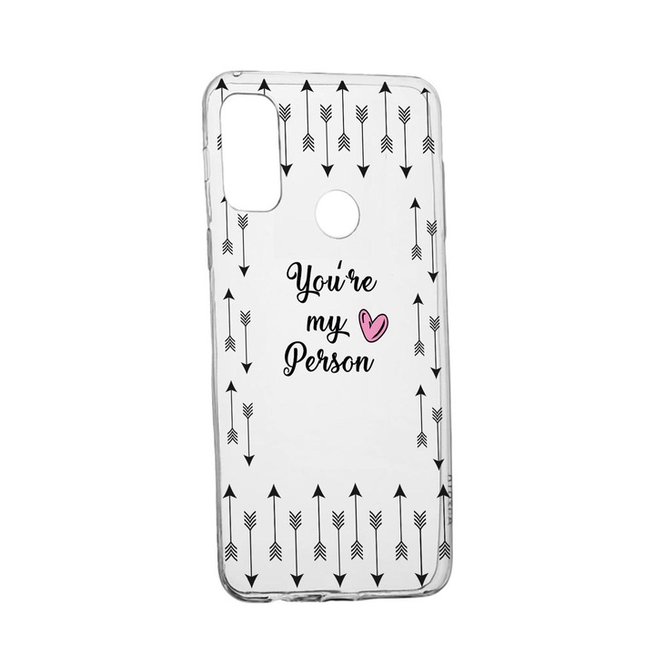Силиконов калъф Unique за Alcatel 3X, My Person, Transparent TR 3