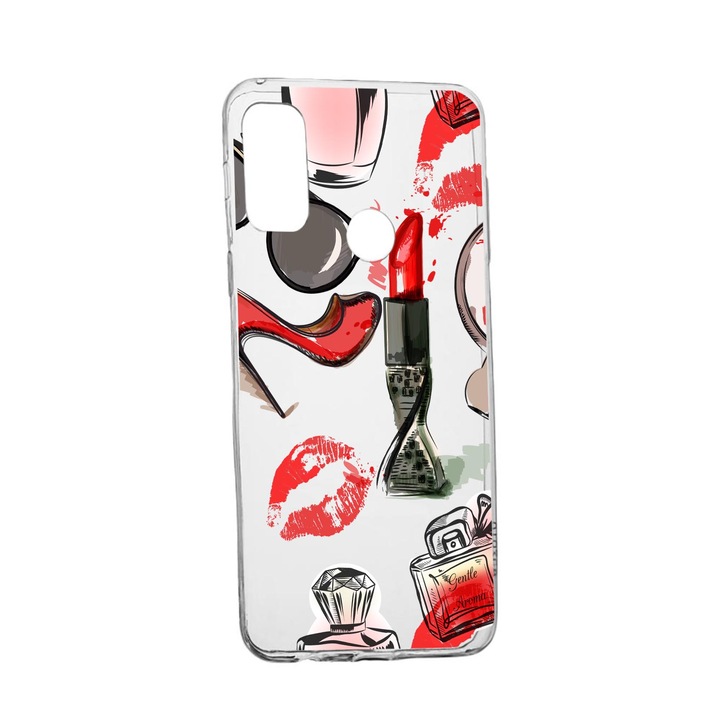 Силиконов калъф Unique за Huawei P Smart (2020), Fashion, Transparent TR 54