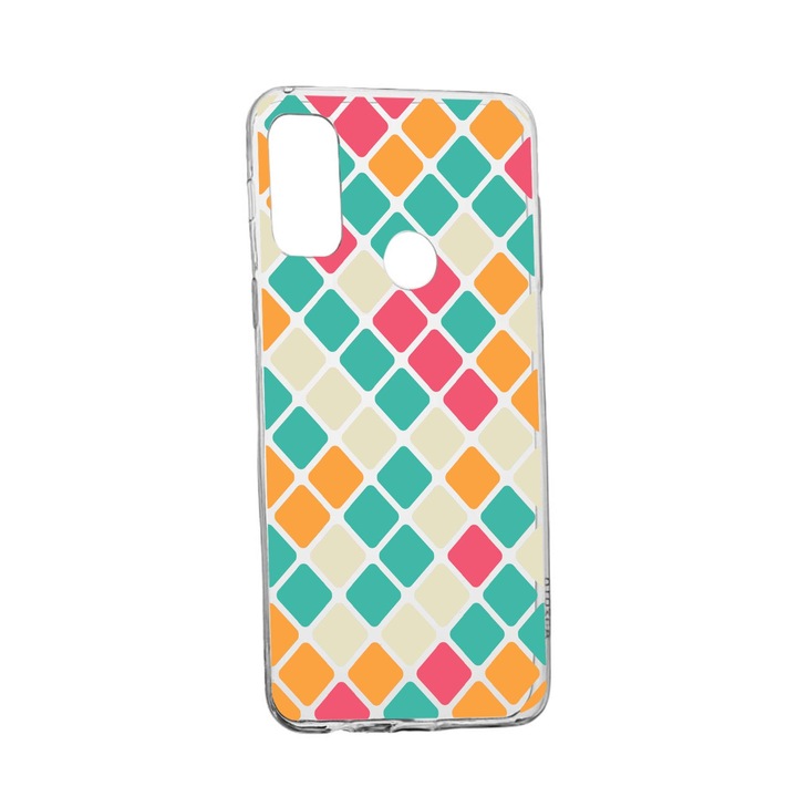 Силиконов калъф Unique за Alcatel 3X, Mozaic, Transparent TR 123