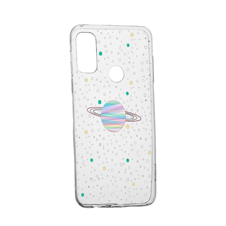 Протектор, съвместим с Motorola Moto E20, устойчив на износване, силикон, 468