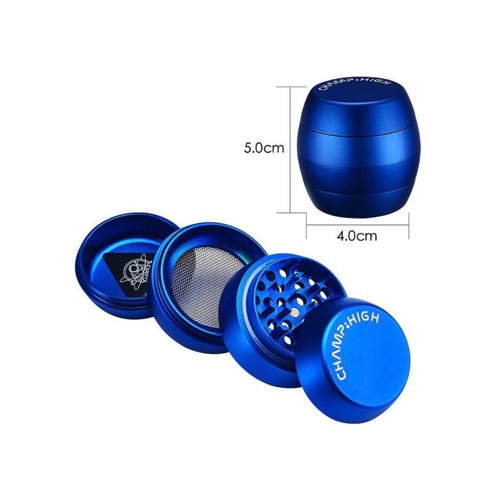 Grinder din metal Champ High Egg Multicolor 40mm (4 parti)