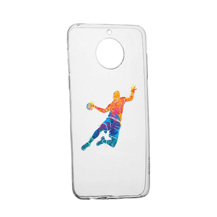 Силиконов капак, съвместим с Nokia C30, Handball Colorful, износоустойчивост, TR 800
