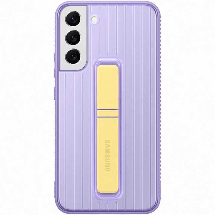 Husa de protectie Samsung Protective Standing Cover pentru Galaxy S22+, Lavender