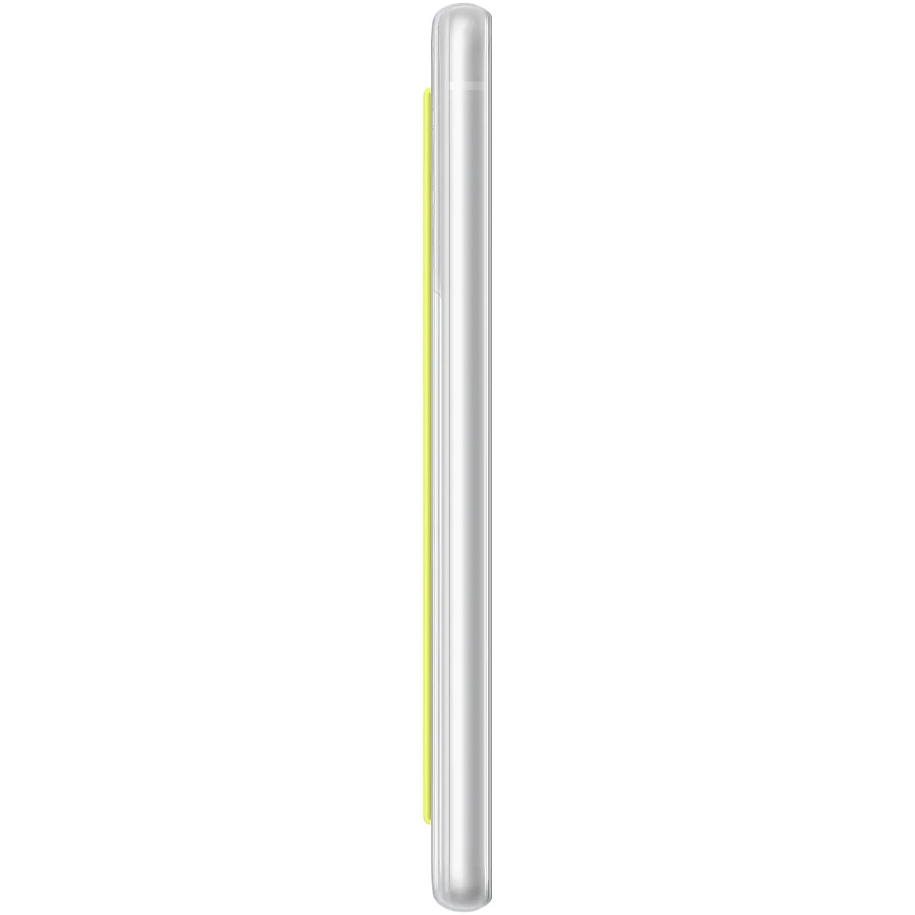 Husa de protectie Samsung Clear Strap Cover pentru Galaxy S21 FE 5G, White