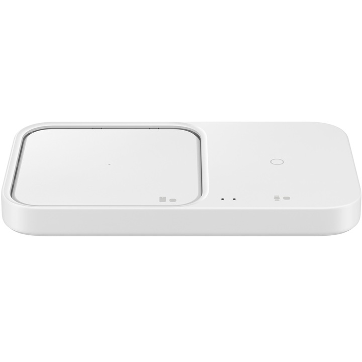 Incarcator wireless Samsung Duo, fara incarcator retea, White