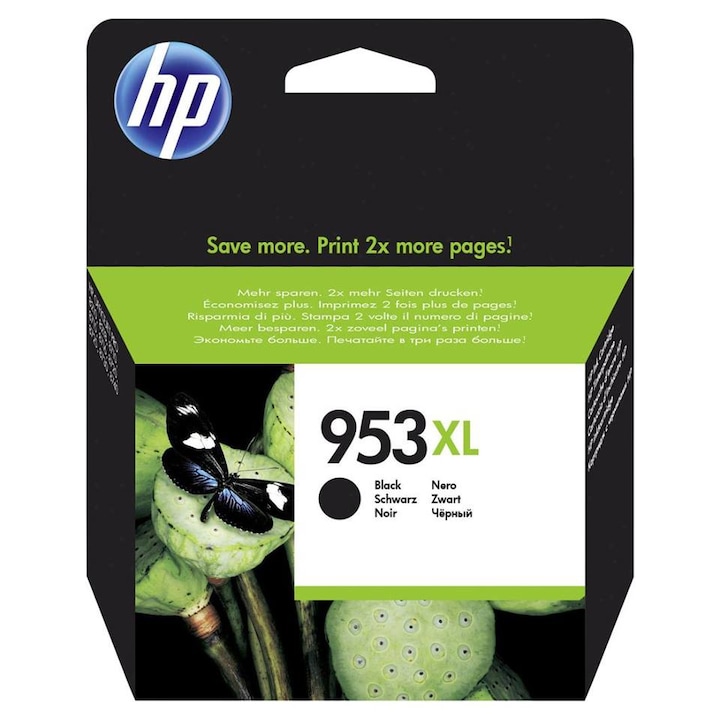 Cartus cerneala HP 953XL High Yield, L0S70AE, Black, eligibil Instant Ink