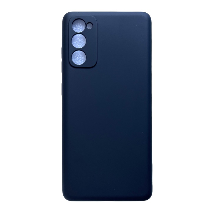 Husa din silicon cu protectie la camere si microfibra pe interior, compatibila cu Samsung Galaxy S20 FE / S20 FE 5G / Negru
