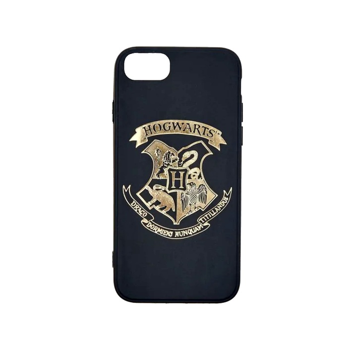 Bibilel SSY-BBL4126 HOGWARTS iPhone 6 / 6s / 7 / 8 / SE 2020 szilikon tok, hátlap védelem, bumper, védőburkolat, többszínű
