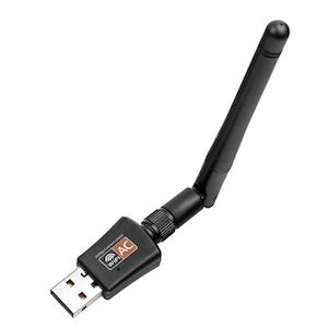 Adaptor Wi-Fi, USB 2.0, Dual-Band, 600Mbps, Negru