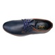 Pantofi barbatesti din piele naturala romanesti, bleumarin, 39