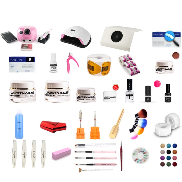 Kit unghii gel Mega Justnails