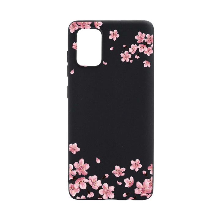 Husa Silicon Pastel colors - flowers, compatibila cu Xiaomi Redmi Note 10 Pro, rezistenta la uzura, anti-alunecare, B694