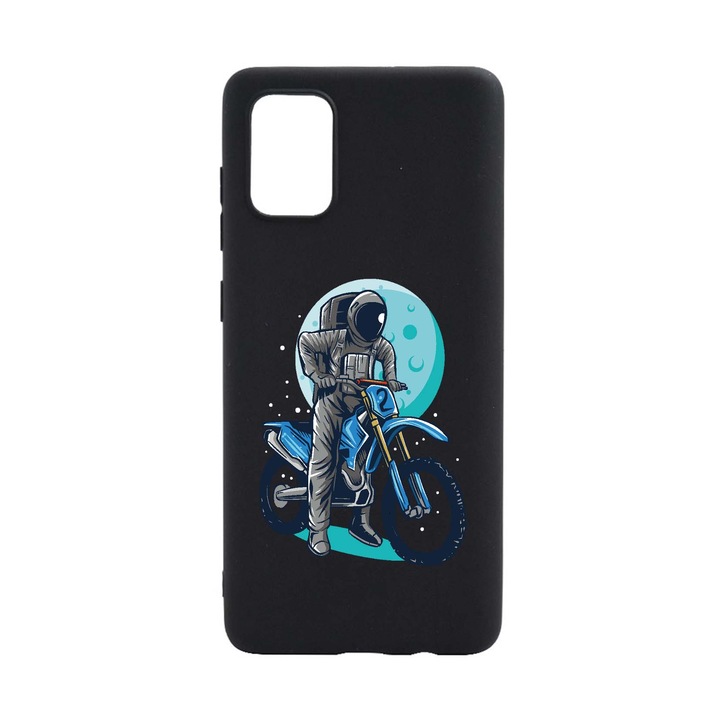 Силиконов калъф Unique за Oppo A54s, Astronaut Biker, B 828