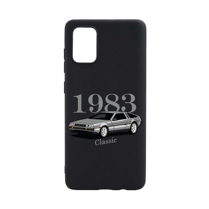 Силиконов калъф Unique за Huawei Nova 9 SE, Classic Car, Black, B 813