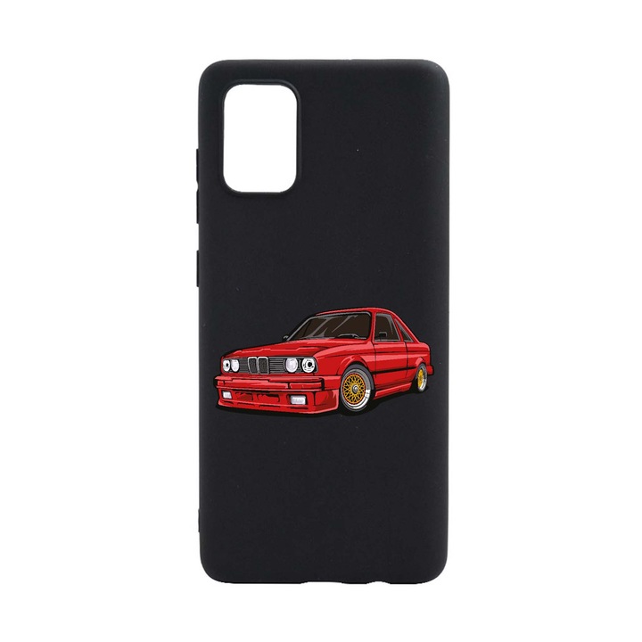 Силиконов калъф Unique за Huawei Nova 9 SE, Classic Car, Black, B 829