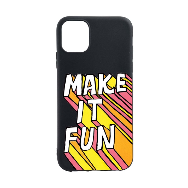 Husa Silicon Compatibila Cu Samsung Galaxy A22 5G, Make It Fun, rezistenta la uzura, B 494