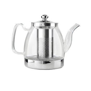 Ceainic Zokura, 1.5 l, Inox/Sticla Ceainic Zokura, 1.5 l, Inox/Sticla