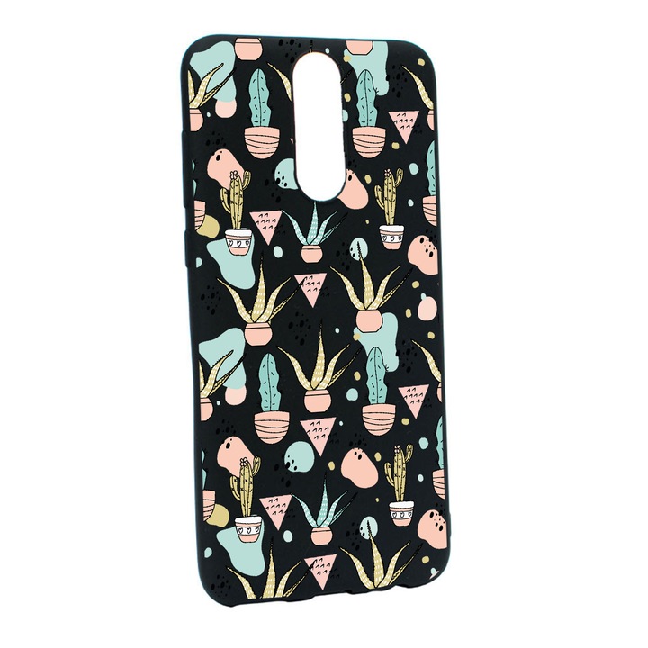 Husa Silicon Compatibila cu Nokia 2.4, Cactus, rezistenta la uzura, B774