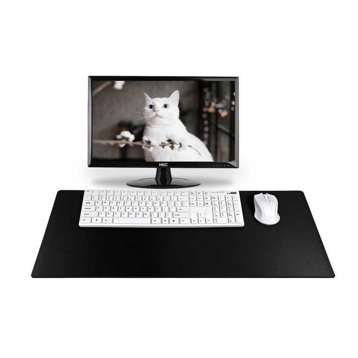 Prémium csúszásgátlós gamer egérpad – 700x300mm, fekete