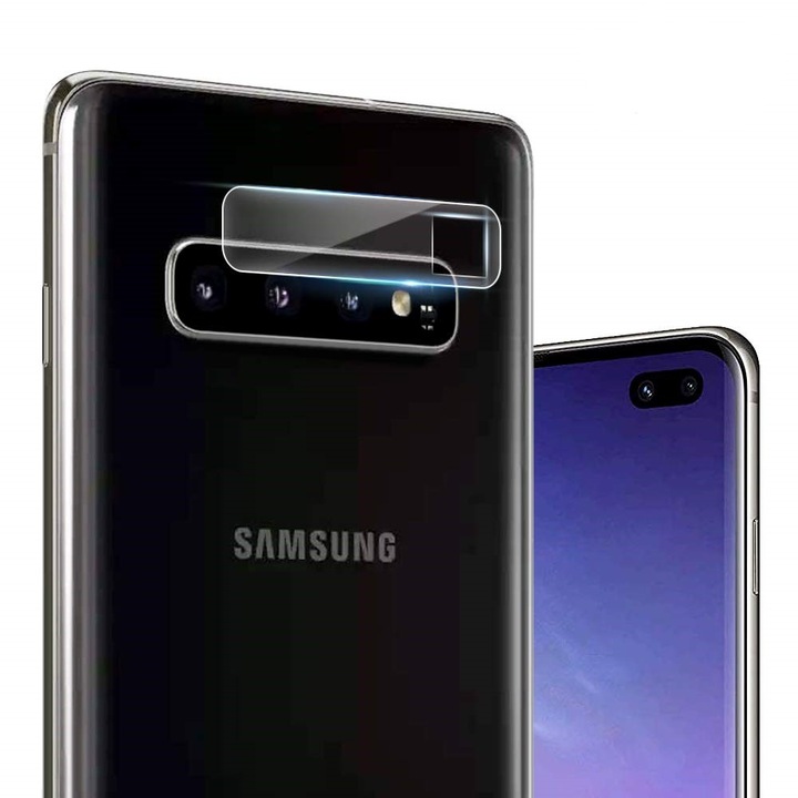 Стъклен Протектор за Камера за Samsung Galaxy S10 Plus, Прозрачен