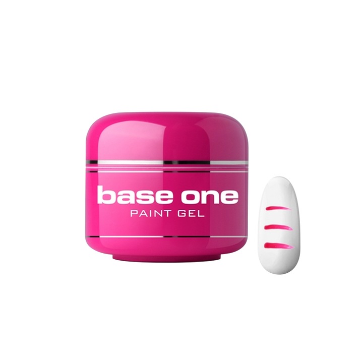 Gel UV color Base One, 5 g, Paint Gel, amaranth 14