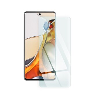 Displex Smart Glass Per Xiaomi 11T / 11T Pro - Pellicola Protettiva Flessibile, 9H, Anti-impronta, Kit Easy On