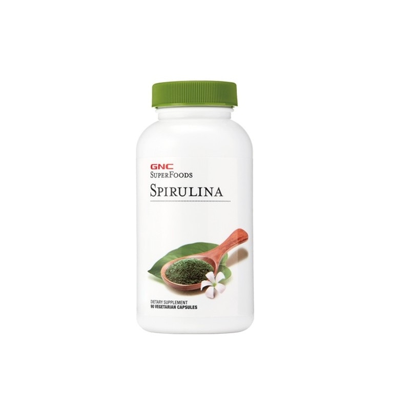 GNC SuperFoods Spirulina 500 Mg, 90 Capsule eMAG.ro